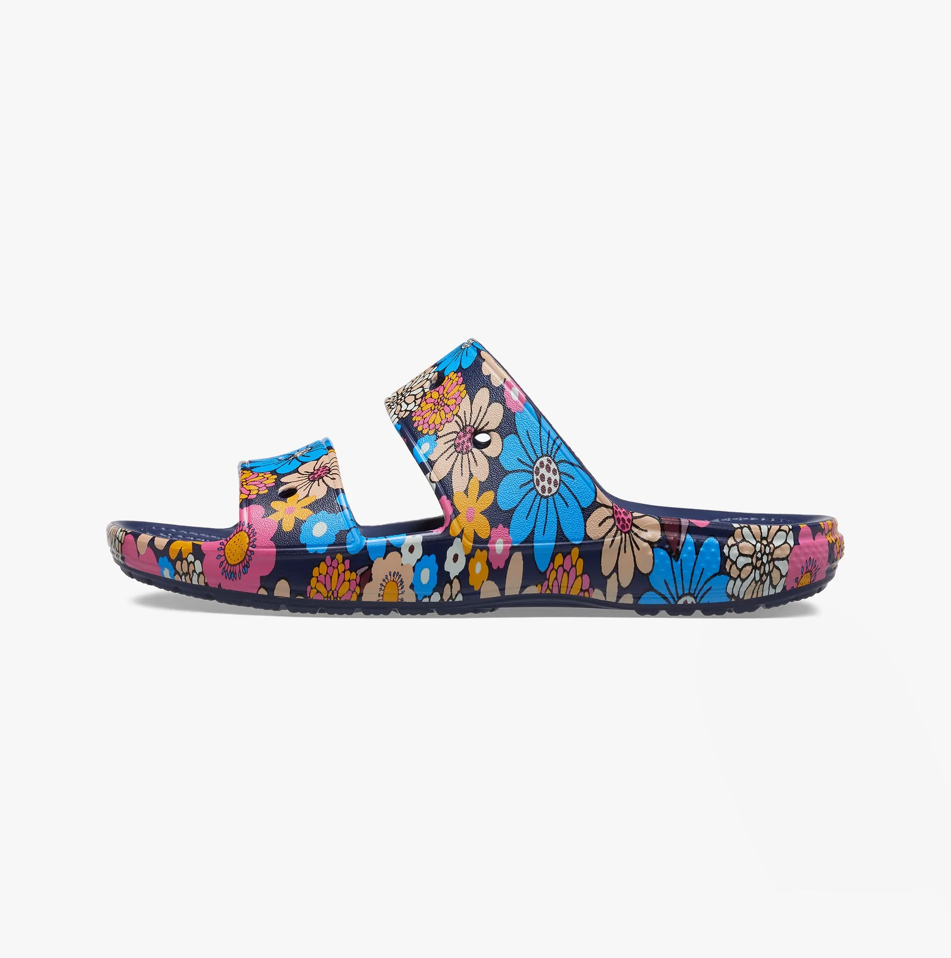 208975-4HQ CLASSIC RETRO Unisex Sandals Navy/Multi