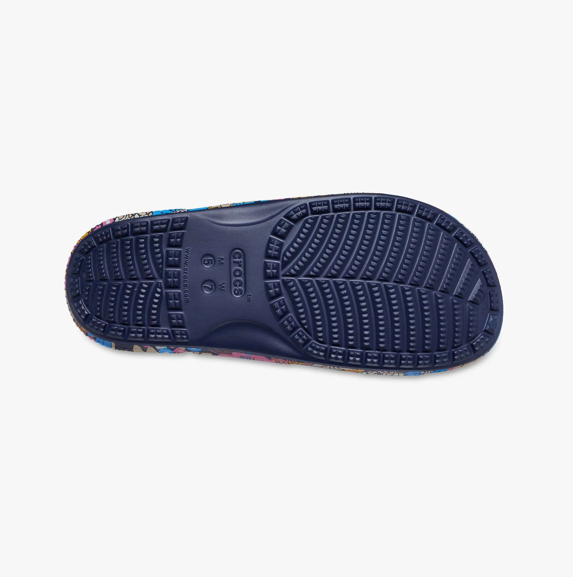 208975-4HQ CLASSIC RETRO Unisex Sandals Navy/Multi