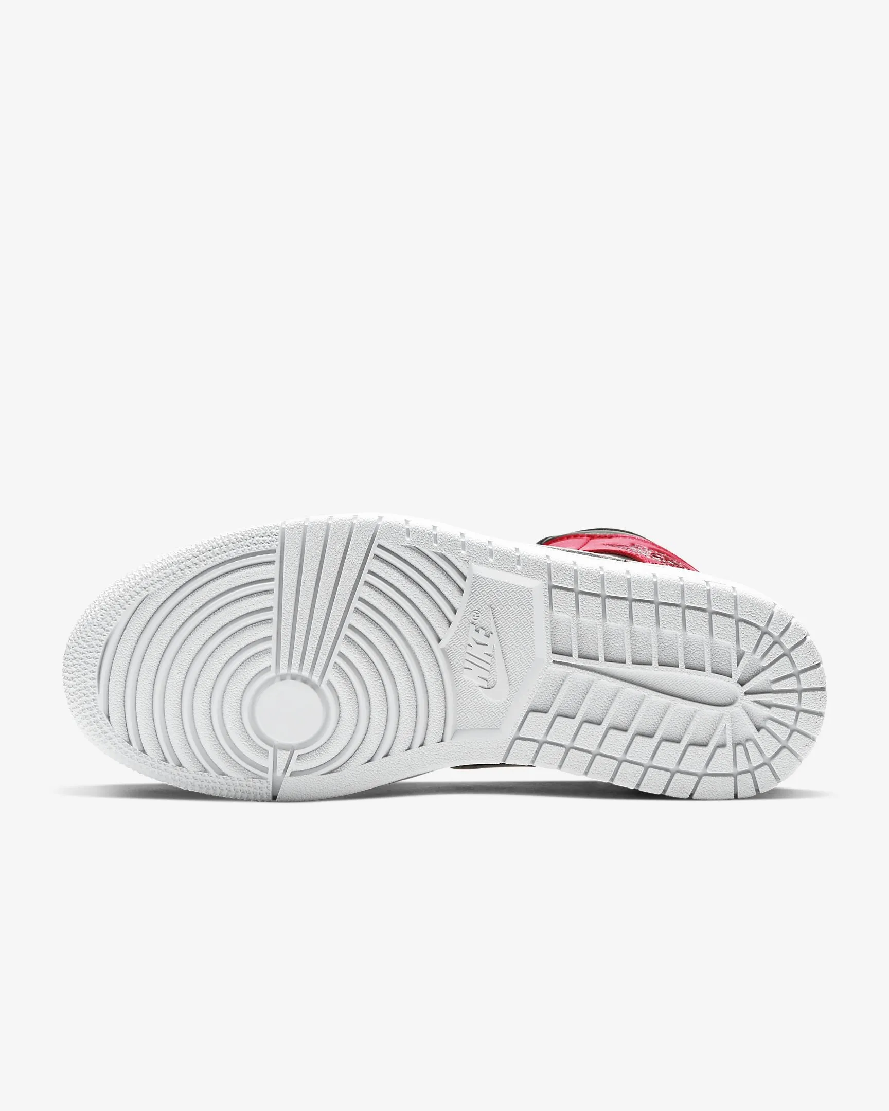 Air Jordan 1 Mid (White/Noble Red/Black)