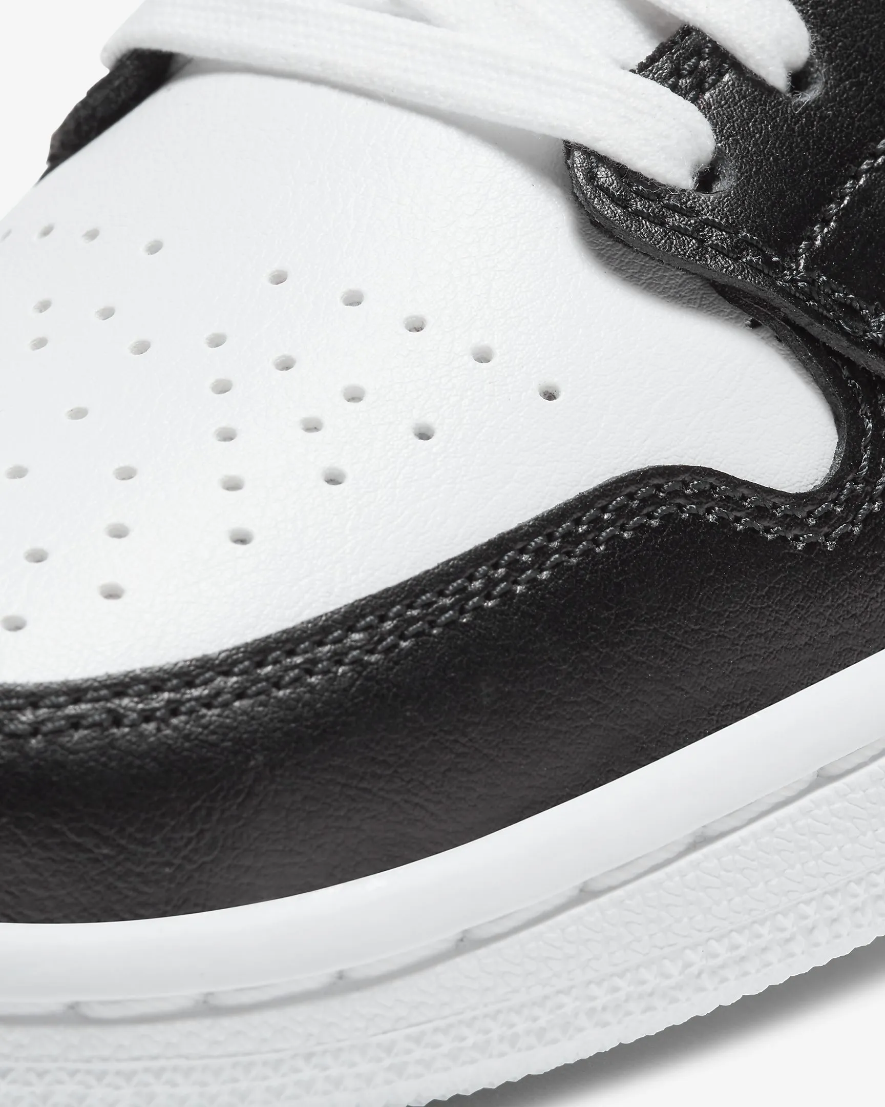 Air Jordan 1 Mid (White/Noble Red/Black)