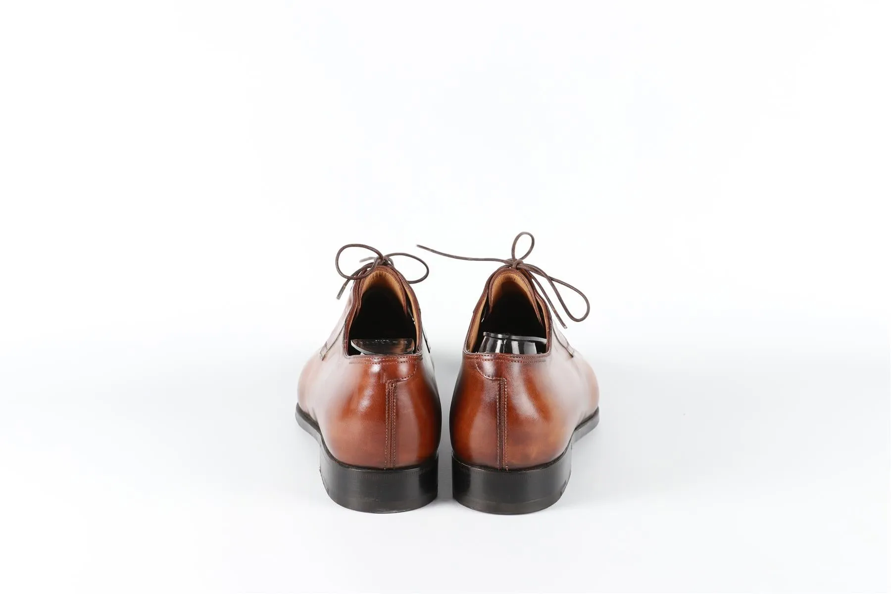 BERLUTI BROWN MEN'S LEATHER BROGUES EU 42 UK 8 US 9