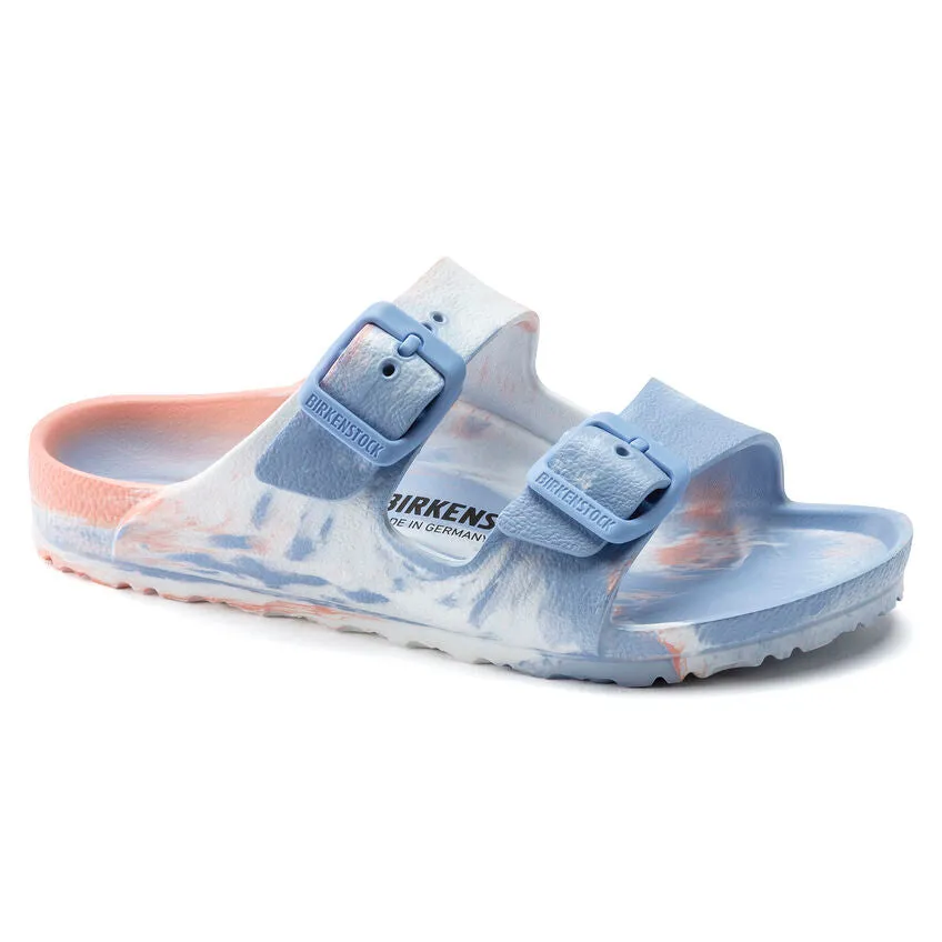 Birkenstock Arizona | Multi Coral Peach EVA Kids Sandals