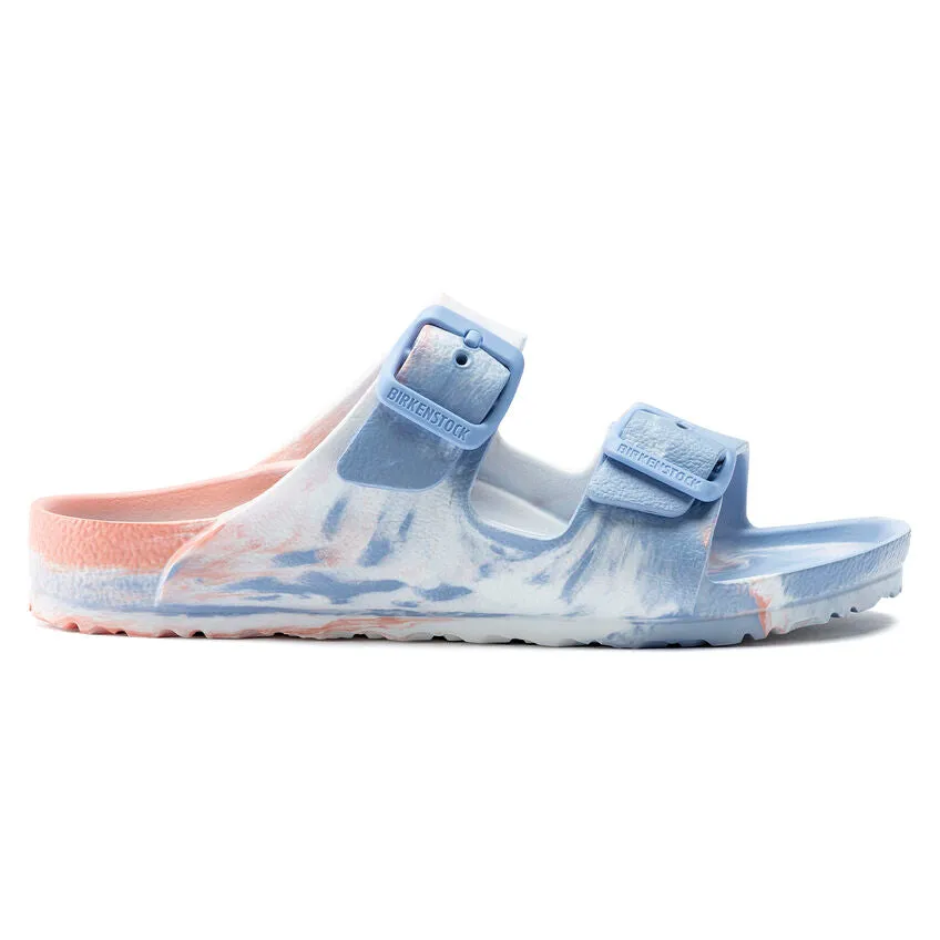 Birkenstock Arizona | Multi Coral Peach EVA Kids Sandals