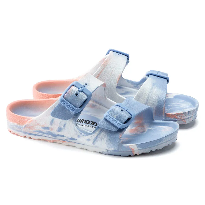 Birkenstock Arizona | Multi Coral Peach EVA Kids Sandals