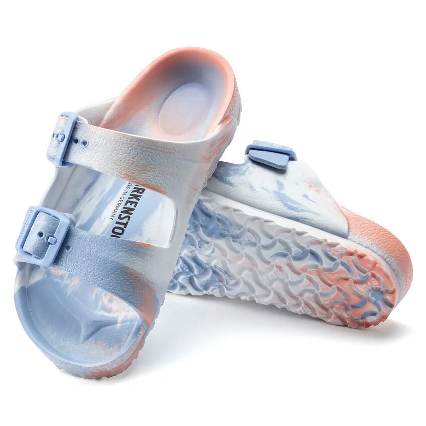 Birkenstock Arizona | Multi Coral Peach EVA Kids Sandals