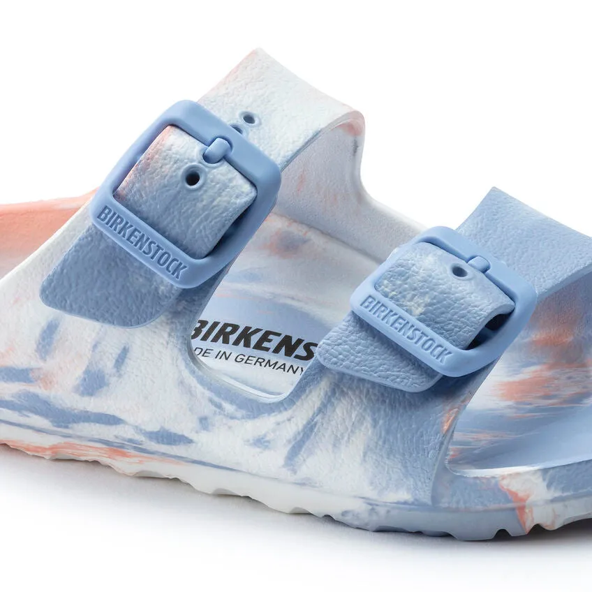 Birkenstock Arizona | Multi Coral Peach EVA Kids Sandals