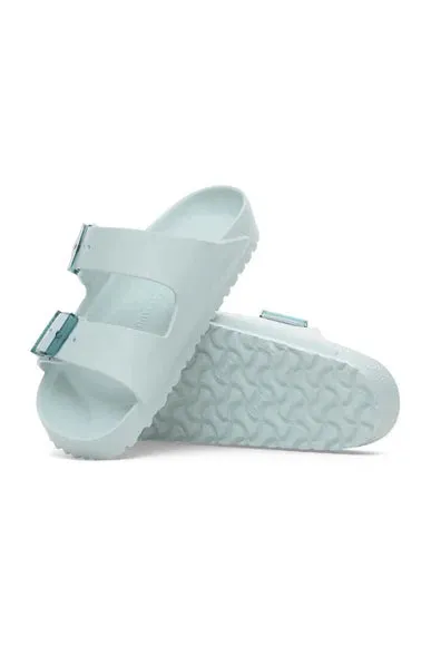 Birkenstock Women's Arizona EVA Stealth Buckle Sandal in Surf Green
