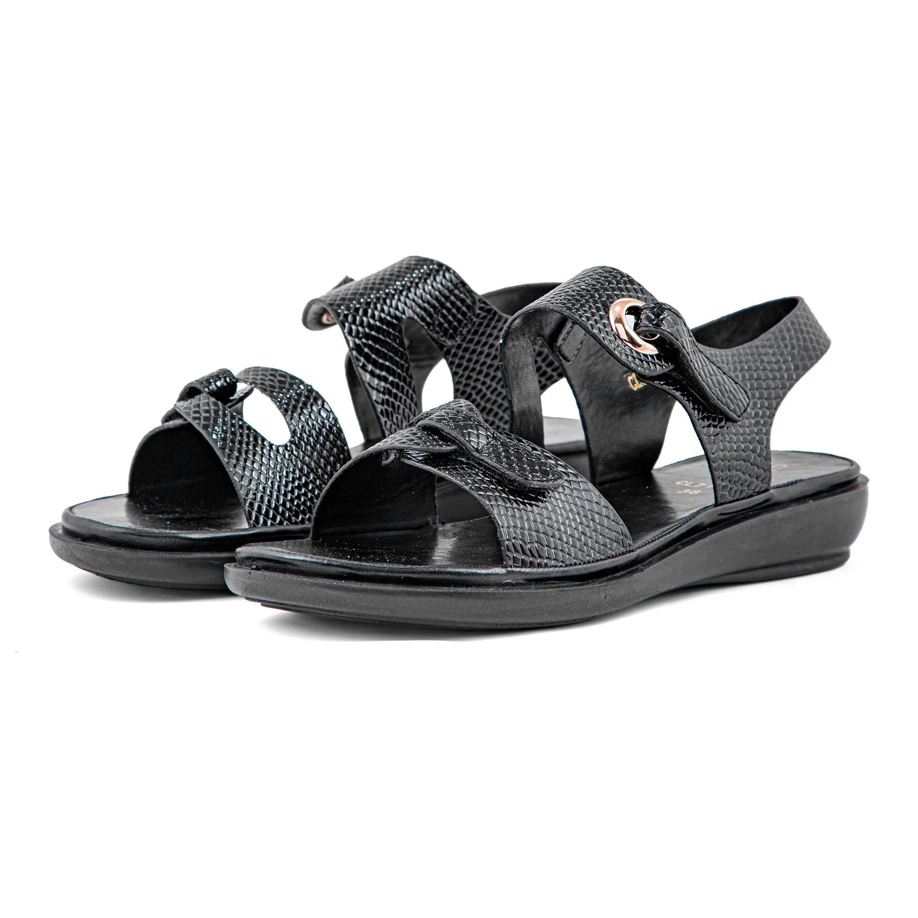 Black Casual Sandal CL7152
