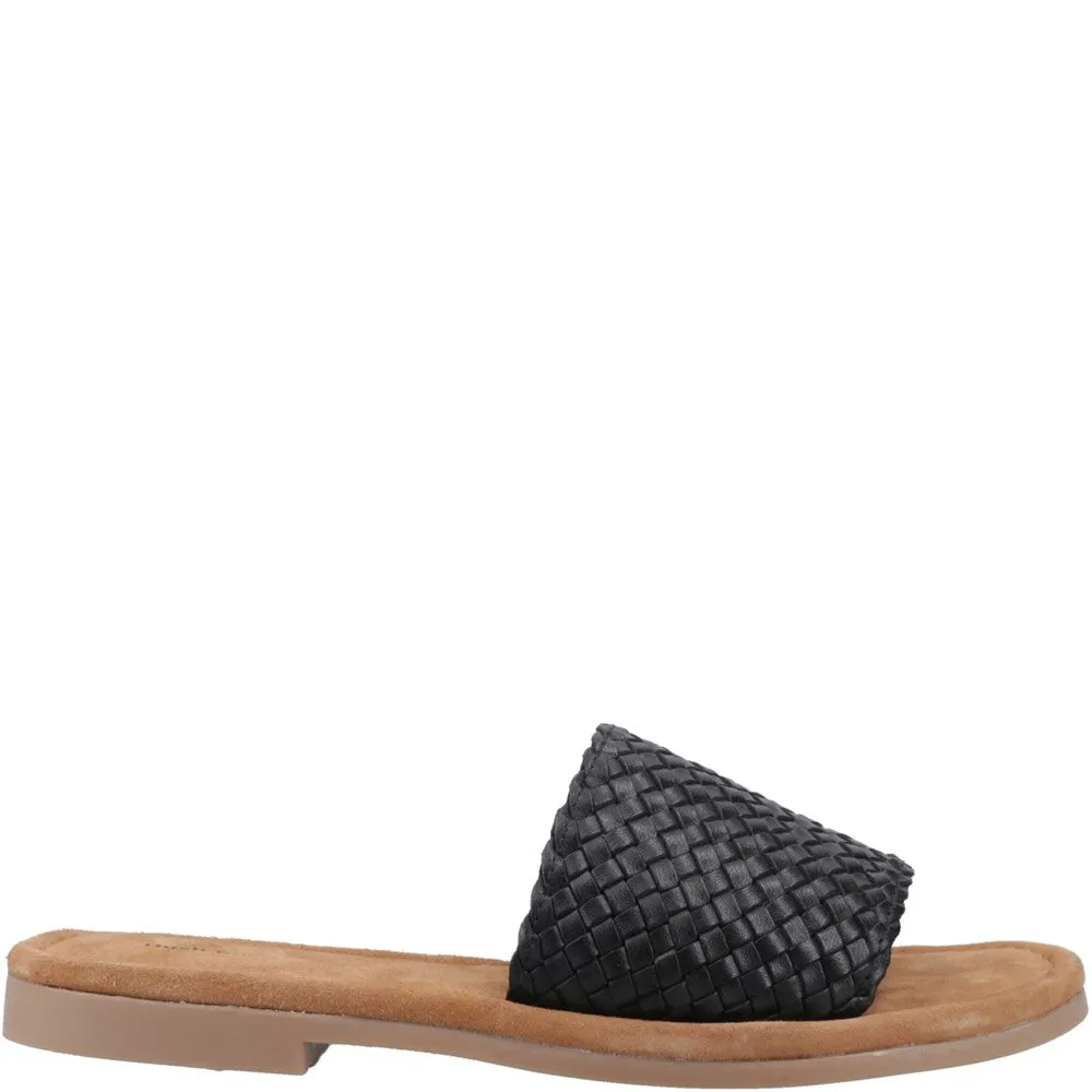 Black Hetty Slide Sandals