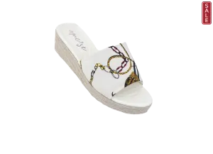 Chain Wedge white