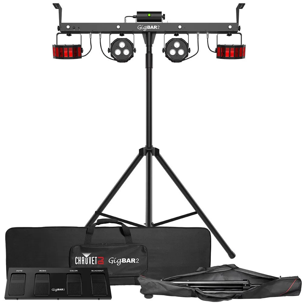 Chauvet GIGBAR2 4 in 1 LED Effect Light (Derbys, Pars, Laser & Strobe)