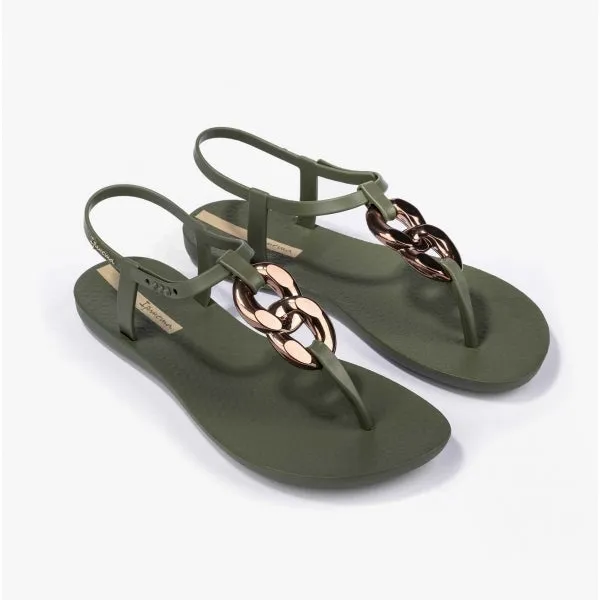 CONNECT SANDAL Ladies Embellished Sandals Forest