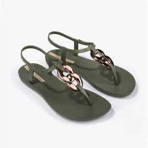 CONNECT SANDAL Ladies Embellished Sandals Forest