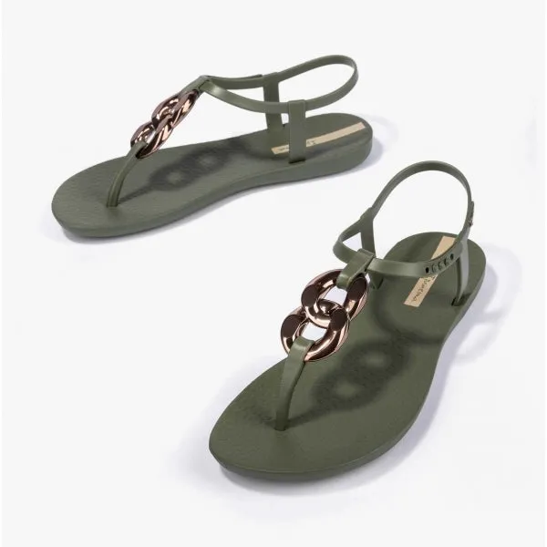 CONNECT SANDAL Ladies Embellished Sandals Forest