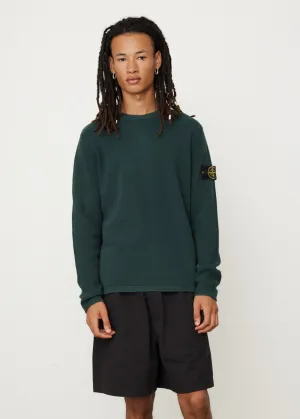 Crew Neck Badge Knit