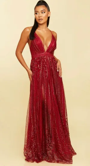 Crimson Gown