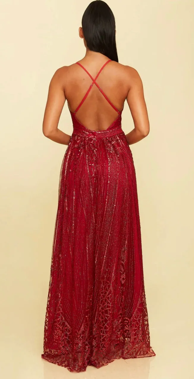 Crimson Gown