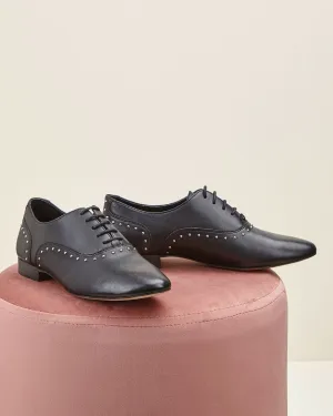 Derbies Viani Stud - Noir