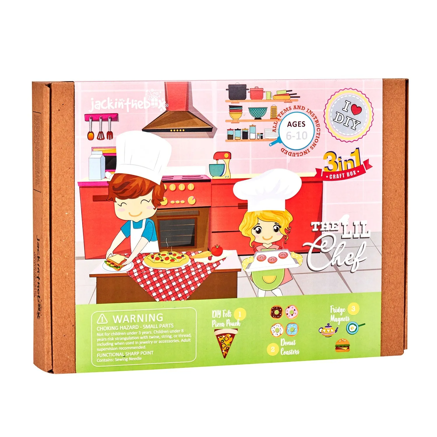 DIY Craft Box - Lil Chef 3 in 1