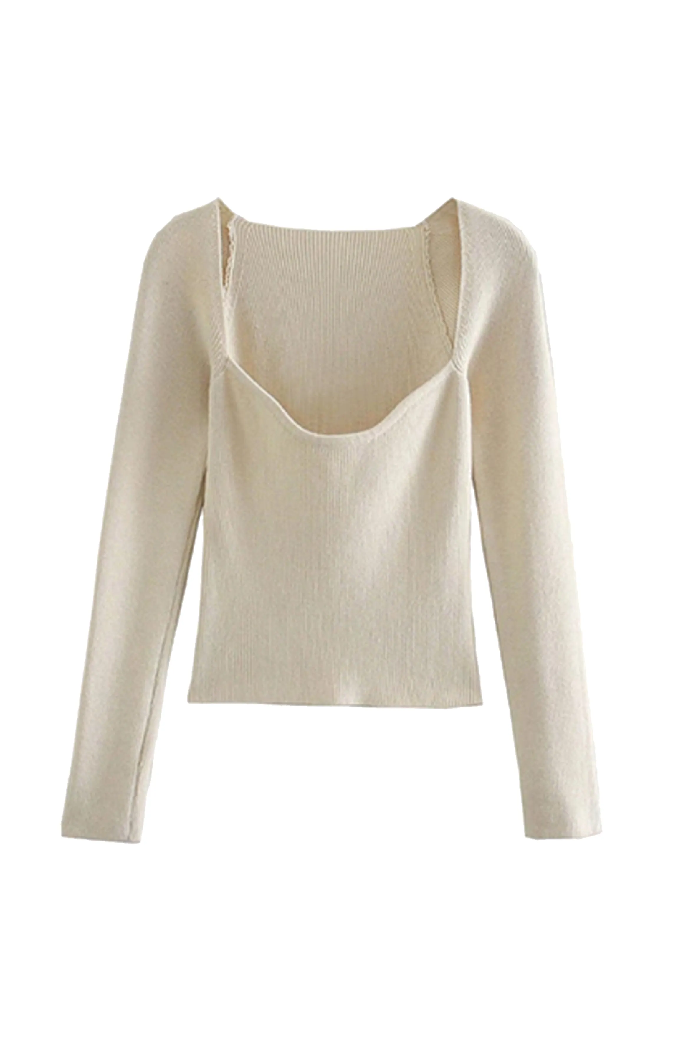 Elmira Long Sleeve Knit Top