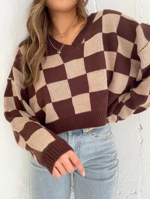 emma knit sweater (MOCHA)