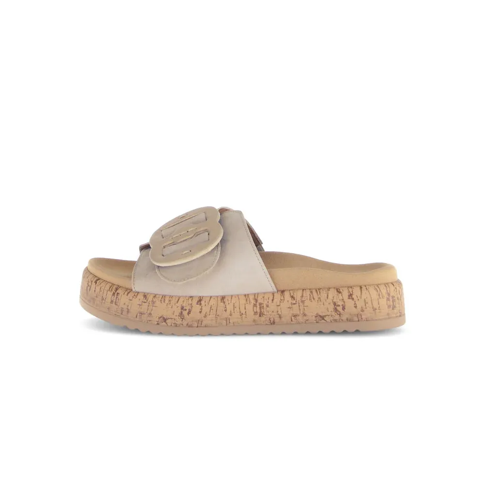 Gabor Slide Sandal with Buckle Women's