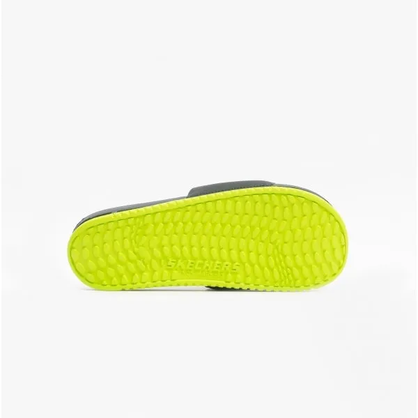 GAMBIX III-GRAYLER Boys Sandals Charcoal/Lime