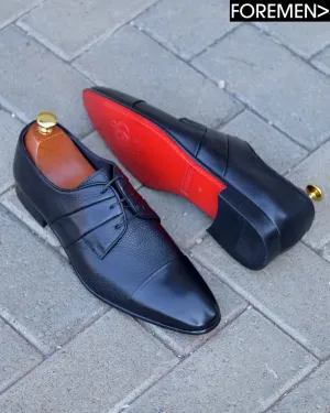 GATSBY | Black Leather Sole Derbies