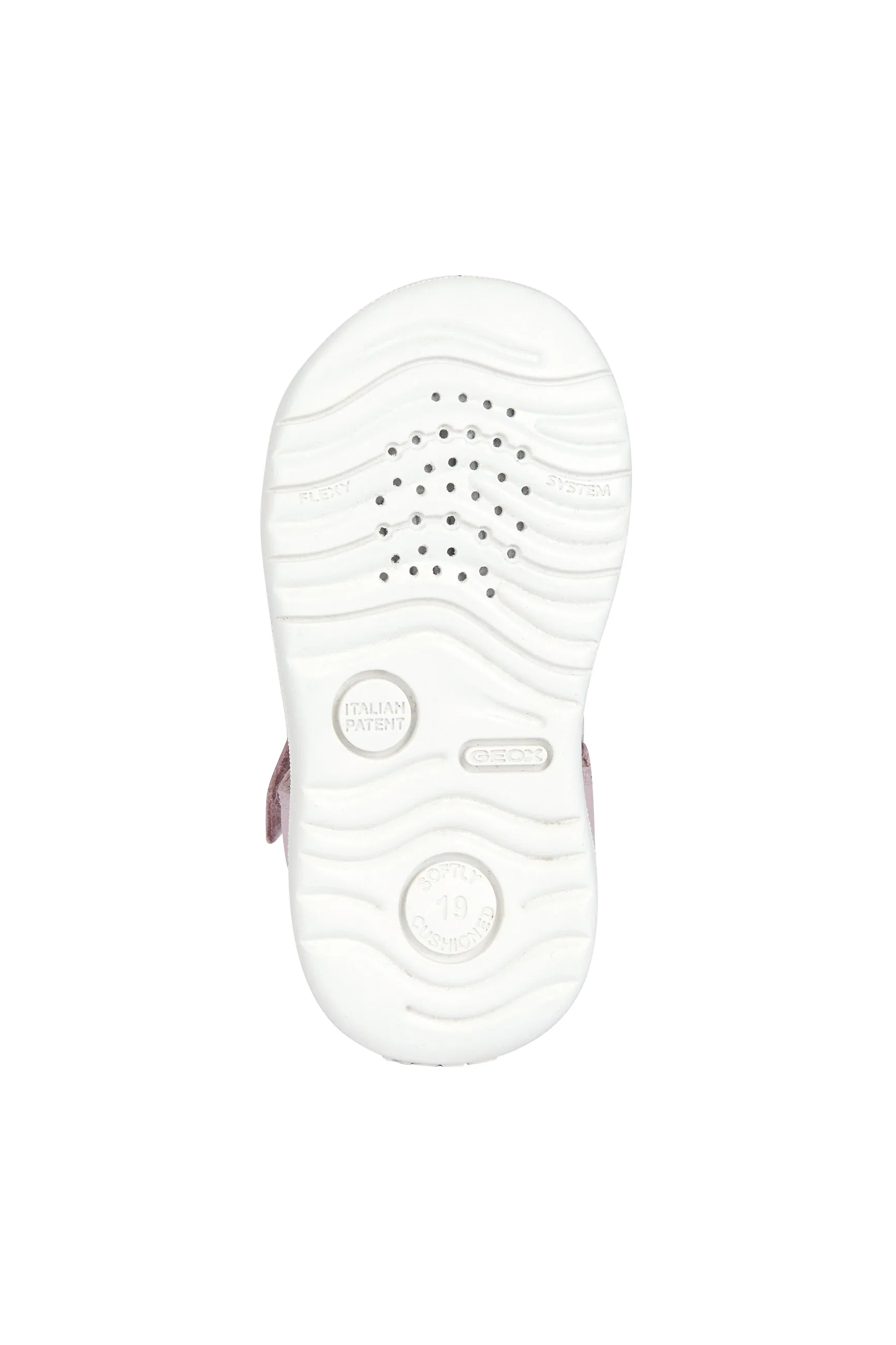 Geox Macchia Girls Rose Pink Closed Toe Fisherman Sandal