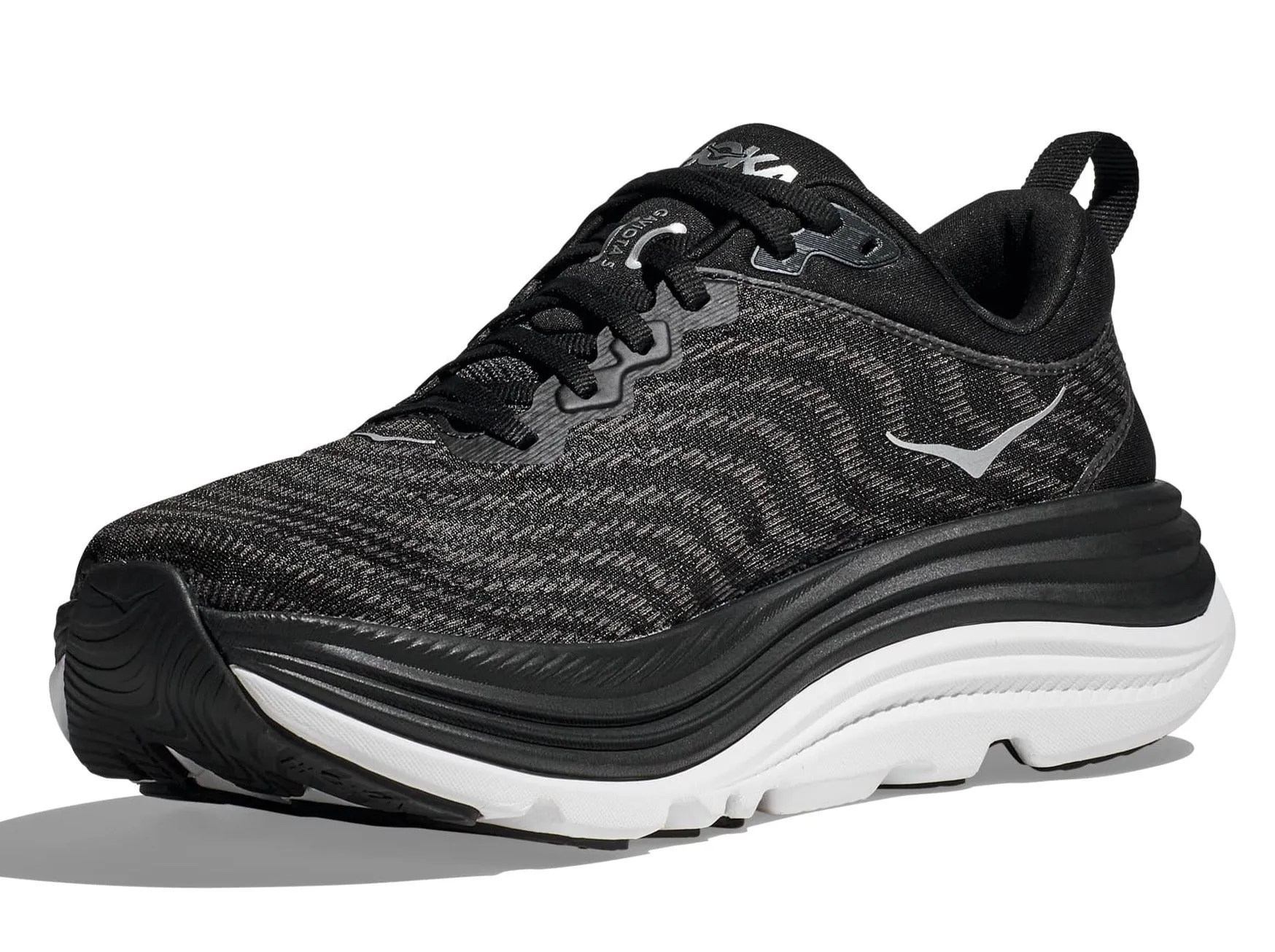 HOKA Women's Gaviota 5 Black/White