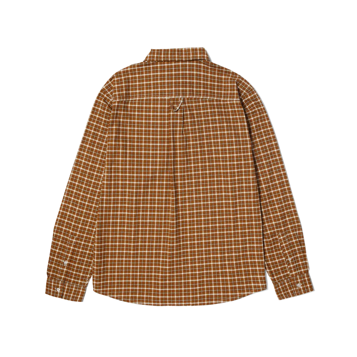 HUF Echo Oxford Plaid Shirt - Russet