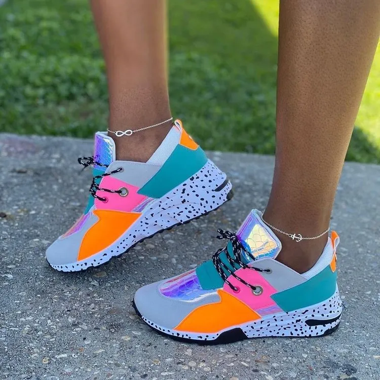 Leopard Print Women Sneakers