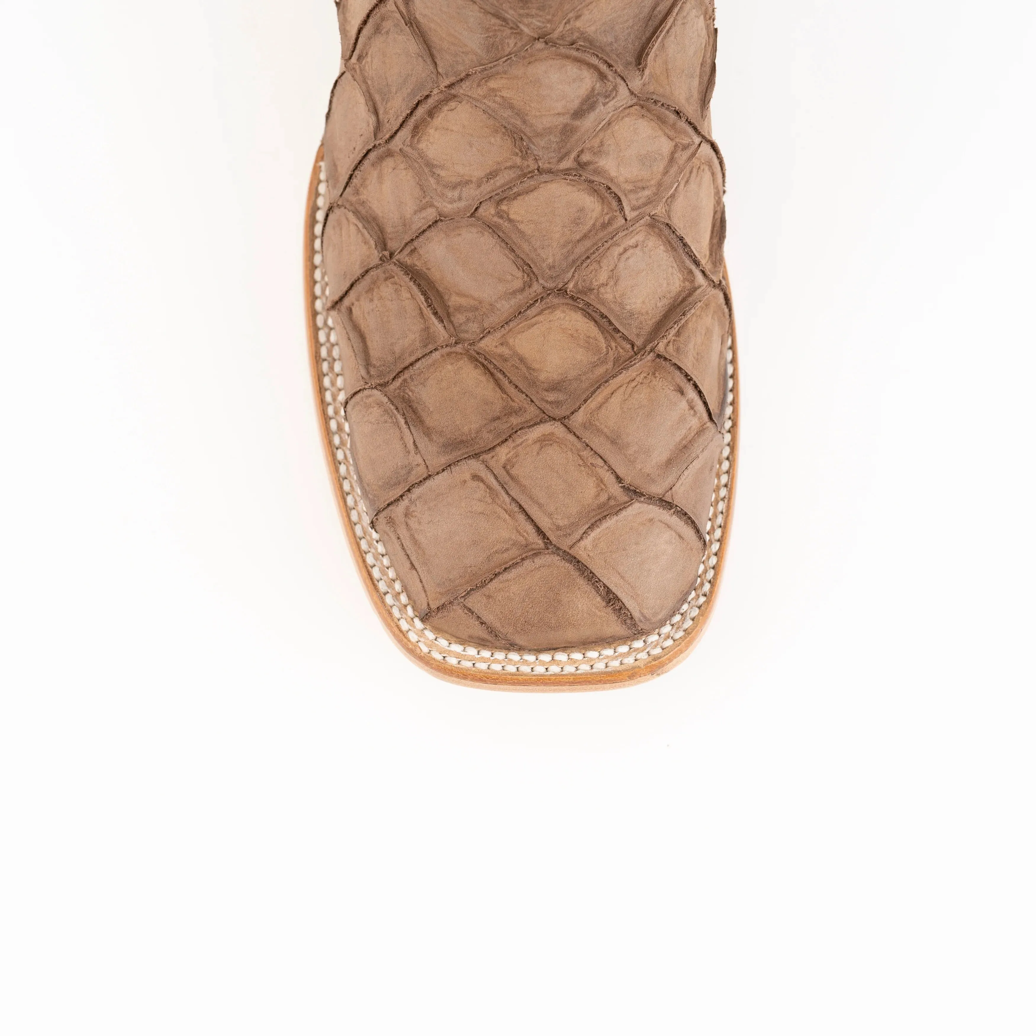 Men's Bronco Brown Square toe Boot by Ferrini