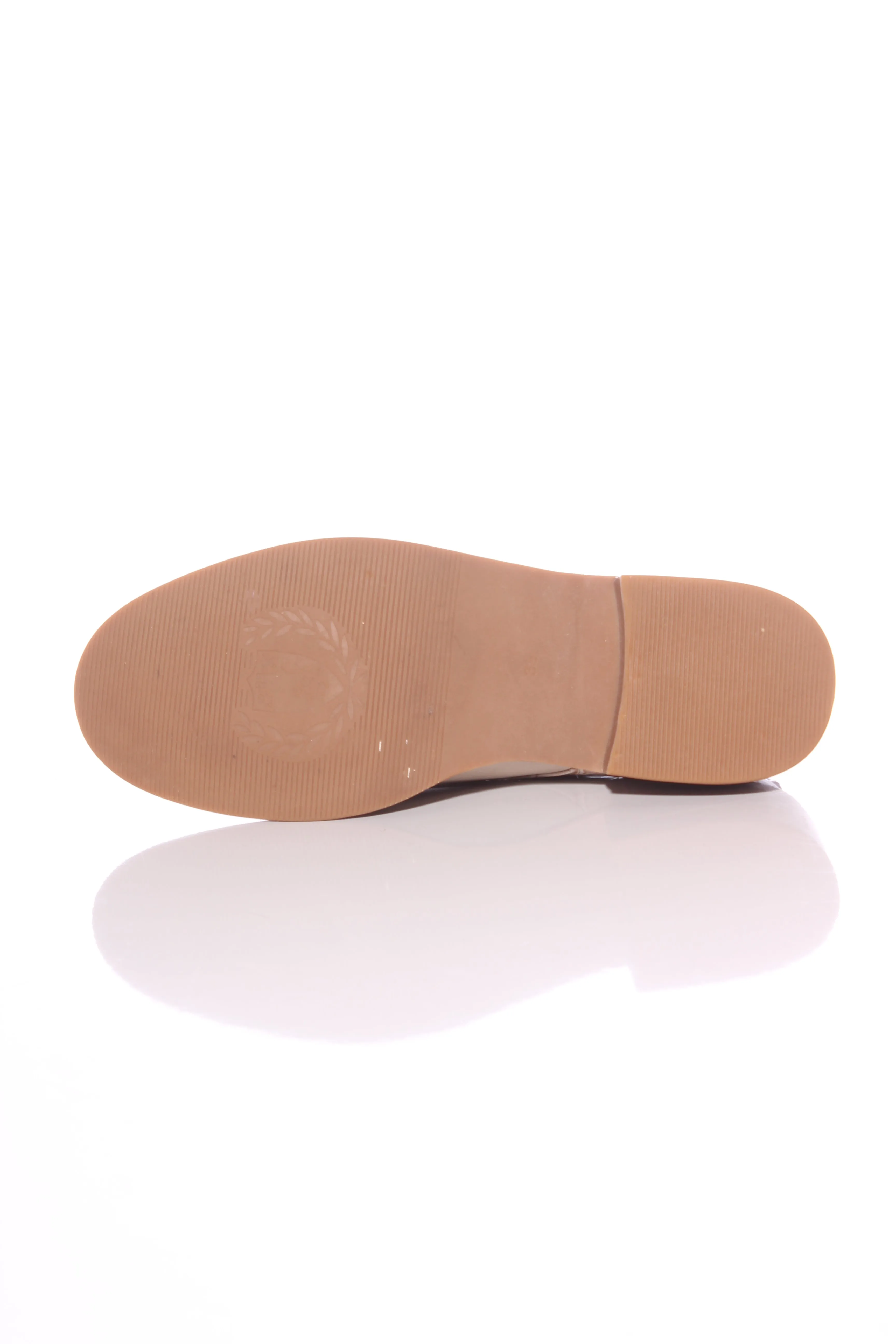 MI PIACI - Leather croc brogues - Beige! 39