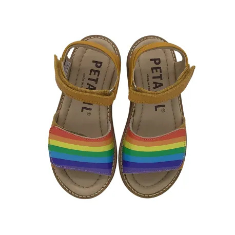Petasil Rainbow Sandal Yellow