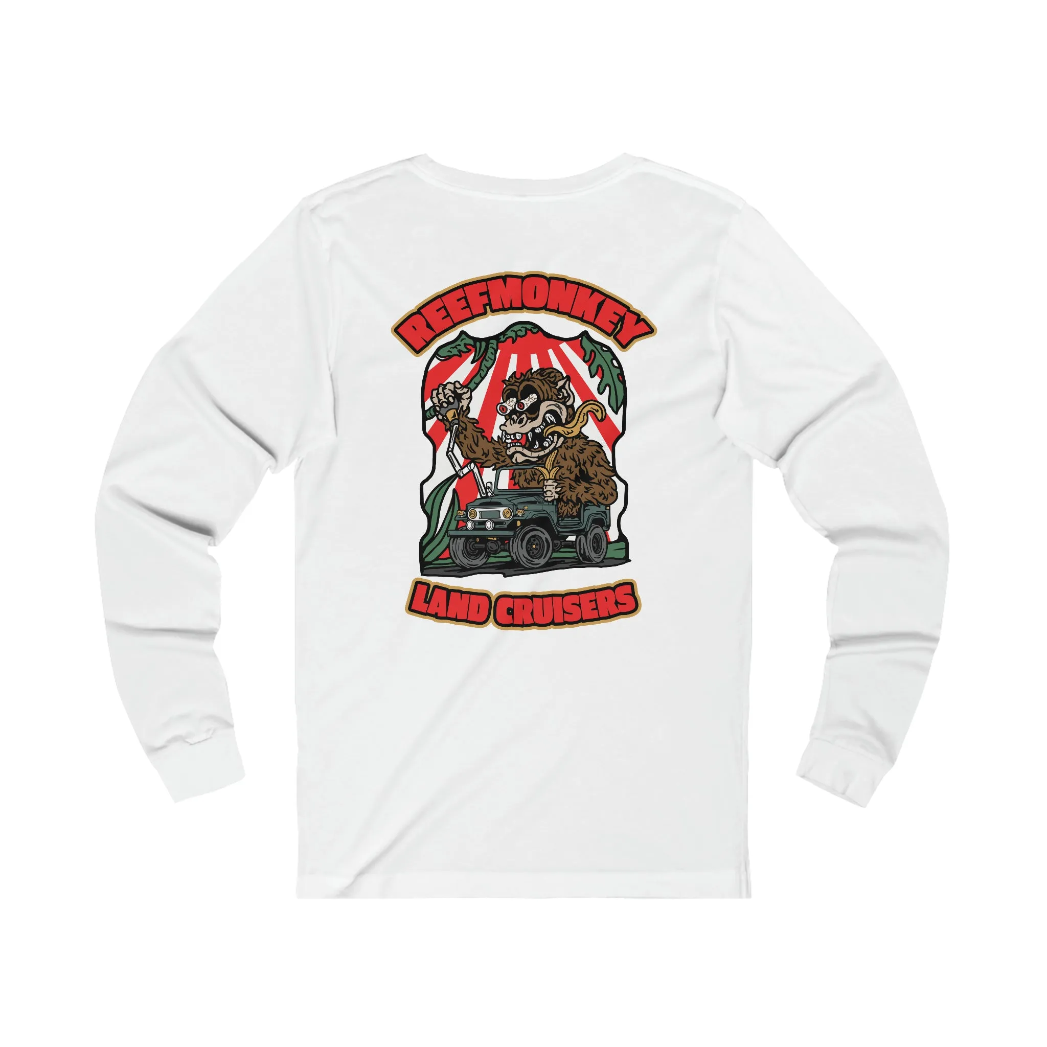 Reefmonkey "Rat Fink" Style logo Unisex Jersey Long Sleeve Tee