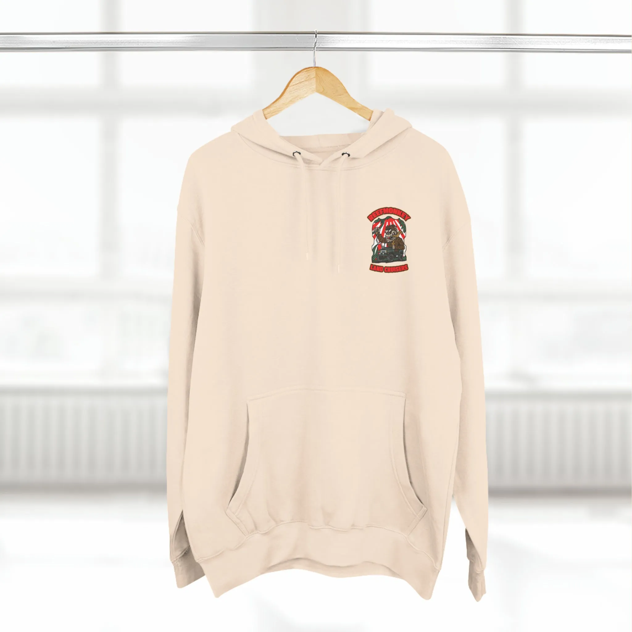 Reefmonkey Rat Fink Style logo - Unisex Premium Pullover Hoodie