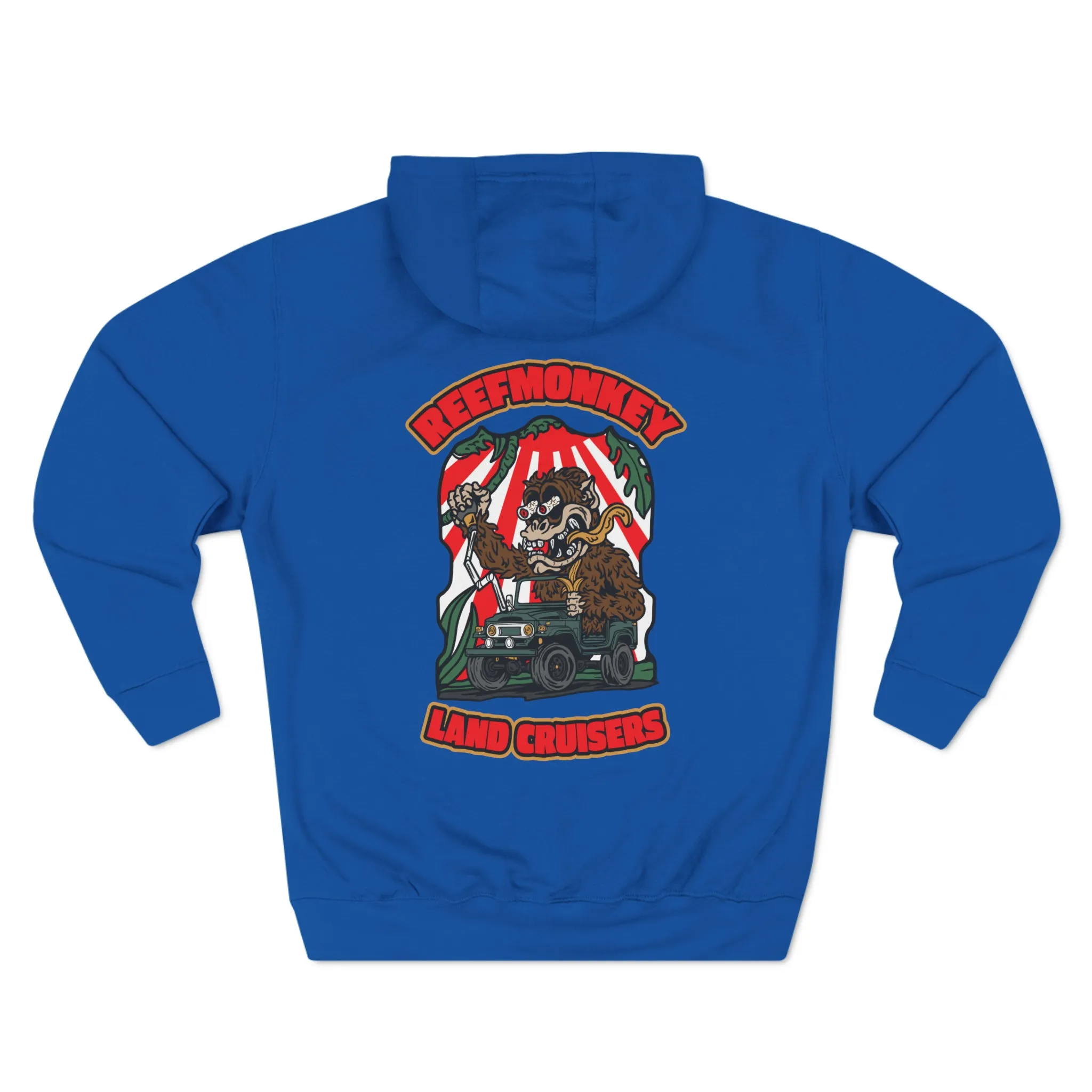 Reefmonkey Rat Fink Style logo - Unisex Premium Pullover Hoodie