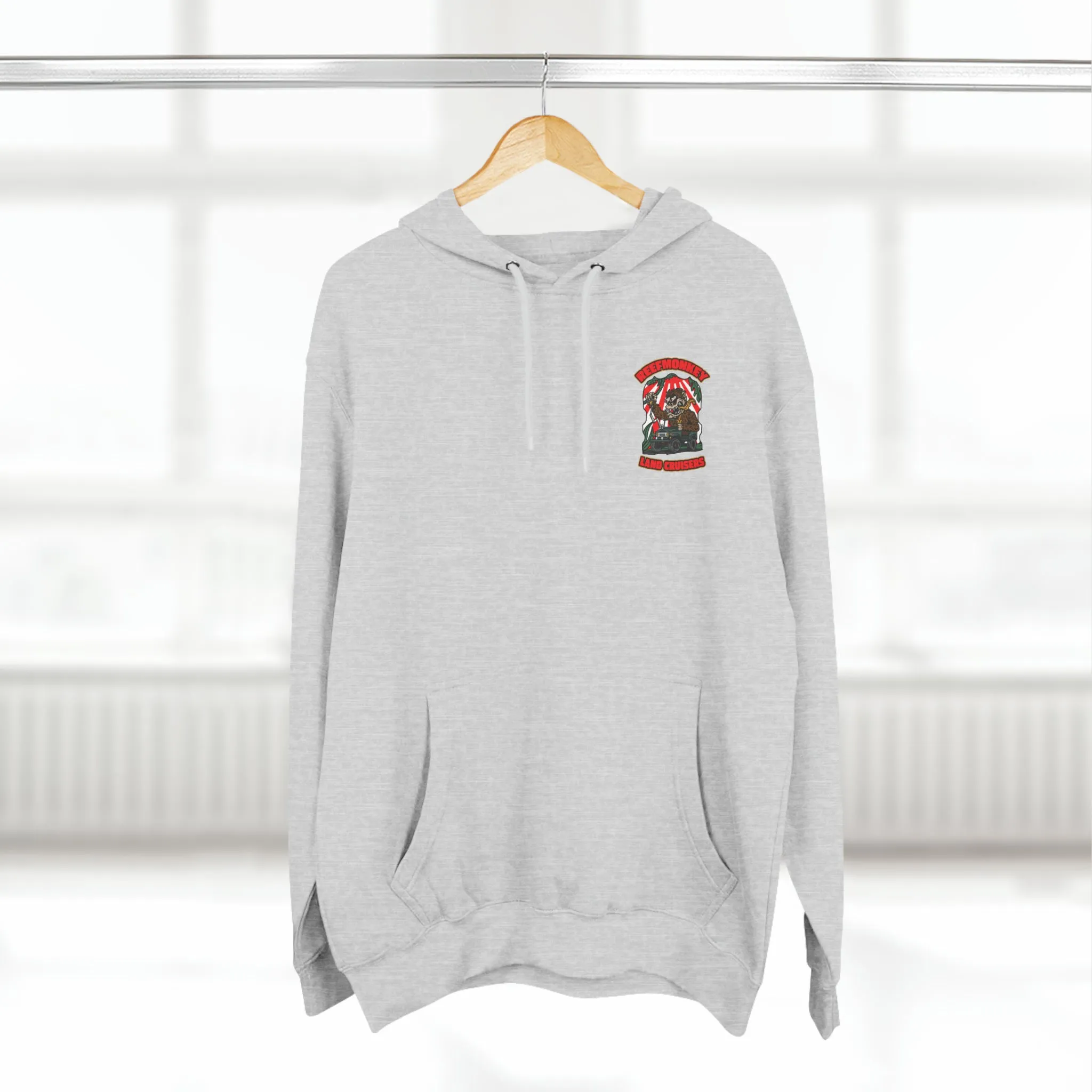 Reefmonkey Rat Fink Style logo - Unisex Premium Pullover Hoodie