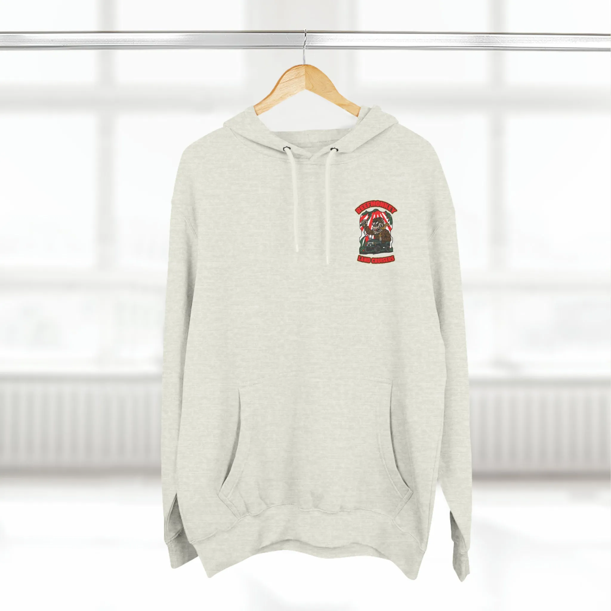 Reefmonkey Rat Fink Style logo - Unisex Premium Pullover Hoodie