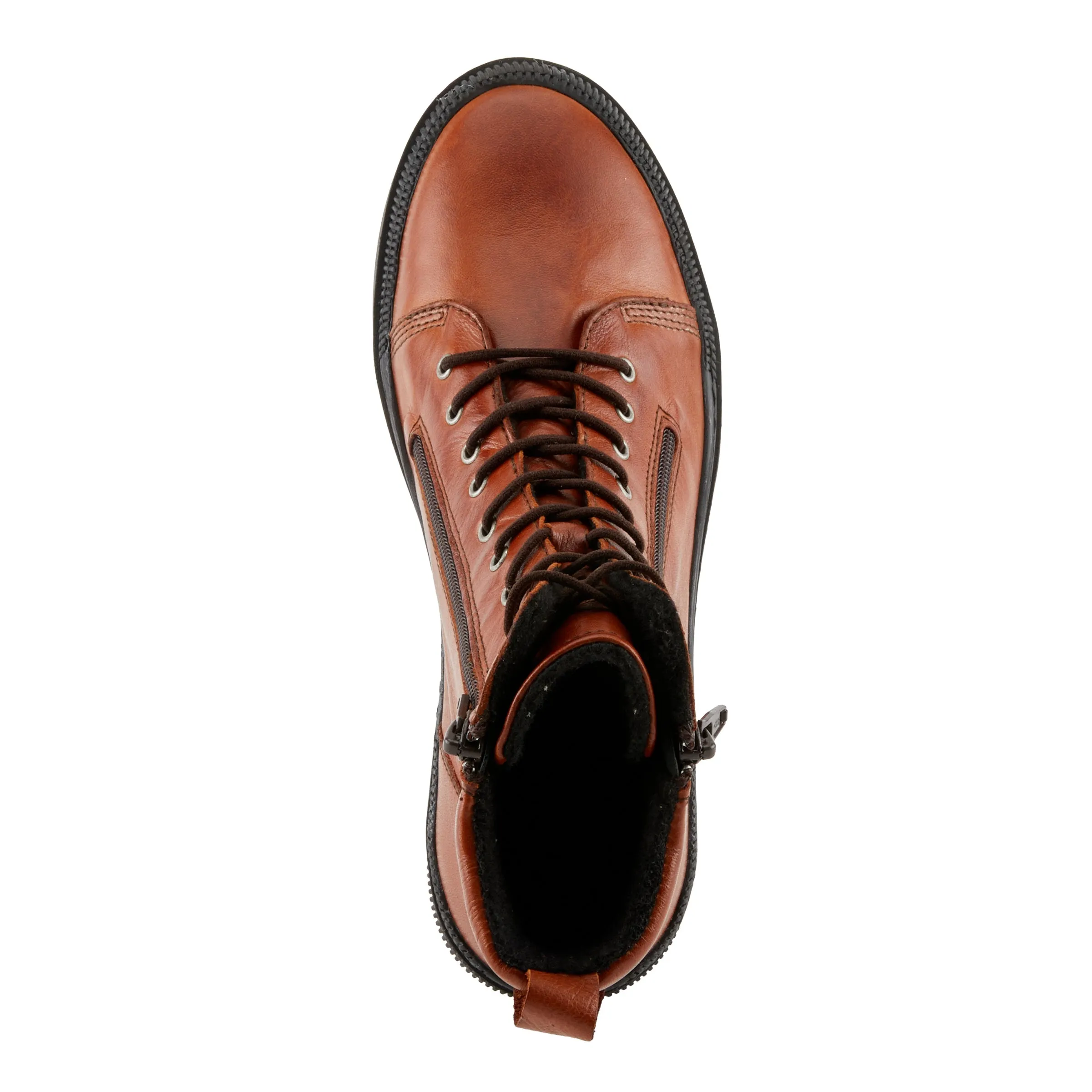 Spring Step Shoes Hoylein Women's Leather Rugged Combat Style Boots