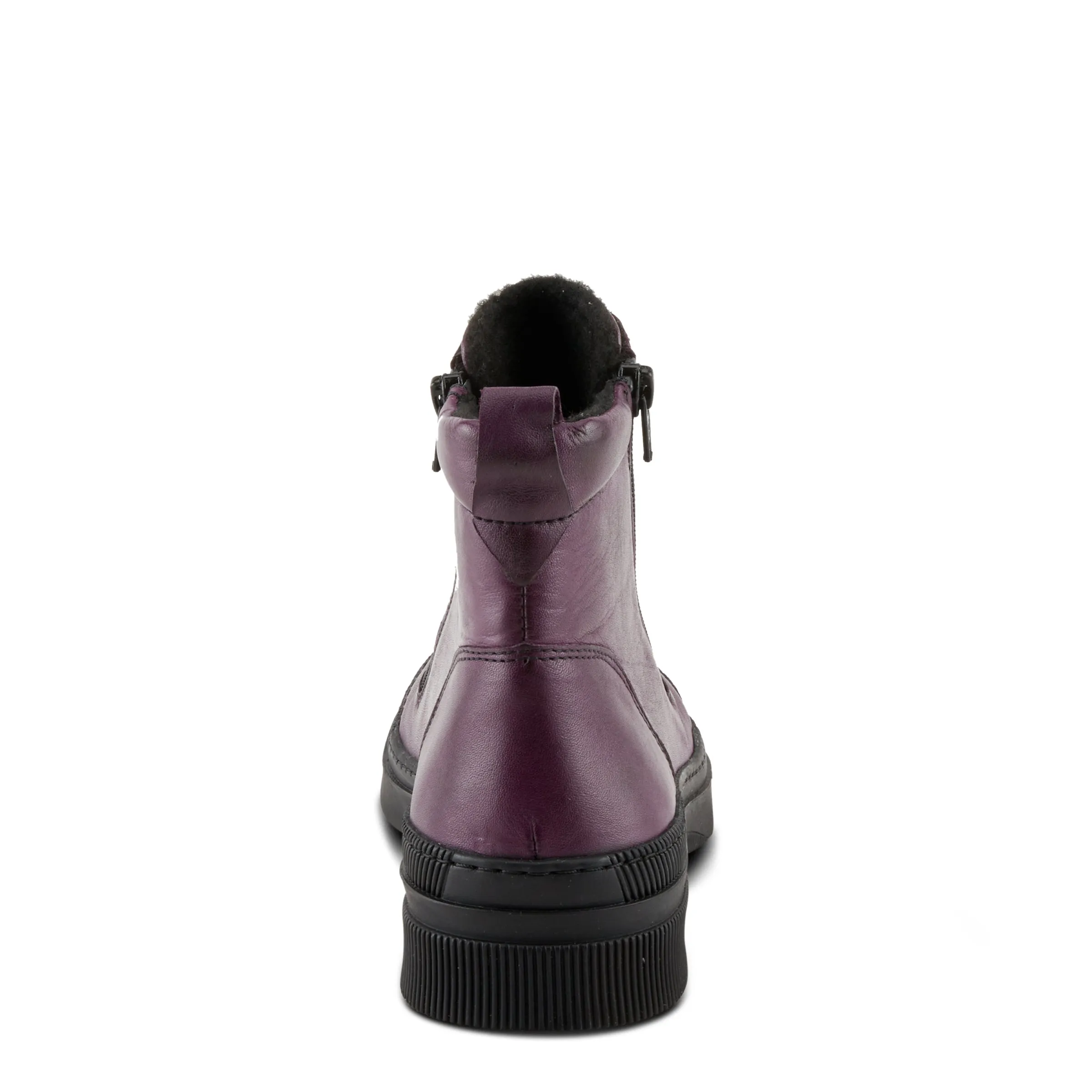 Spring Step Shoes Hoylein Women's Leather Rugged Combat Style Boots