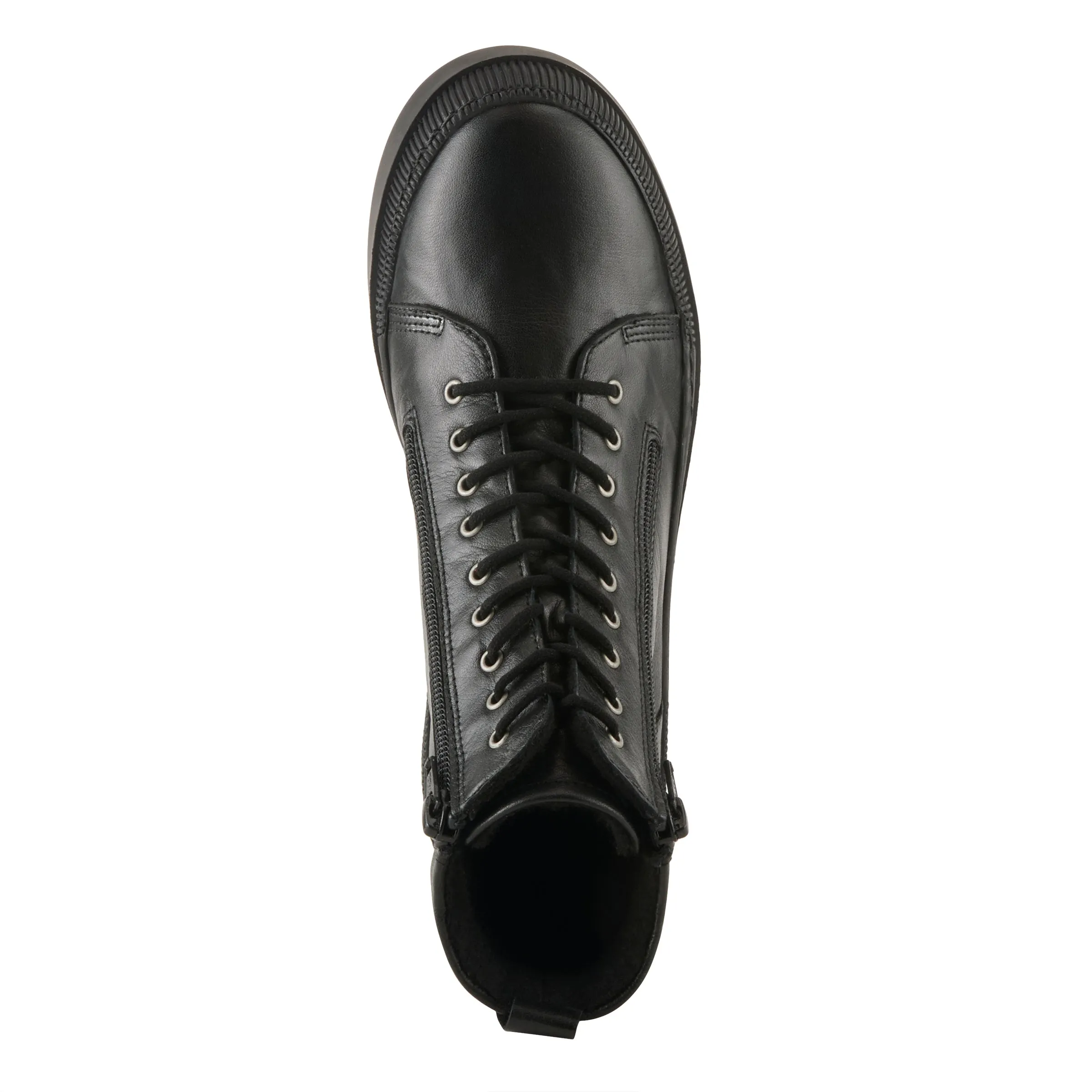 Spring Step Shoes Hoylein Women's Leather Rugged Combat Style Boots