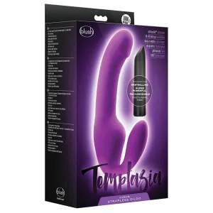 Temptasia Cyrus Purple 8.5-Inch Long Rechargeable Vibrating Dildo