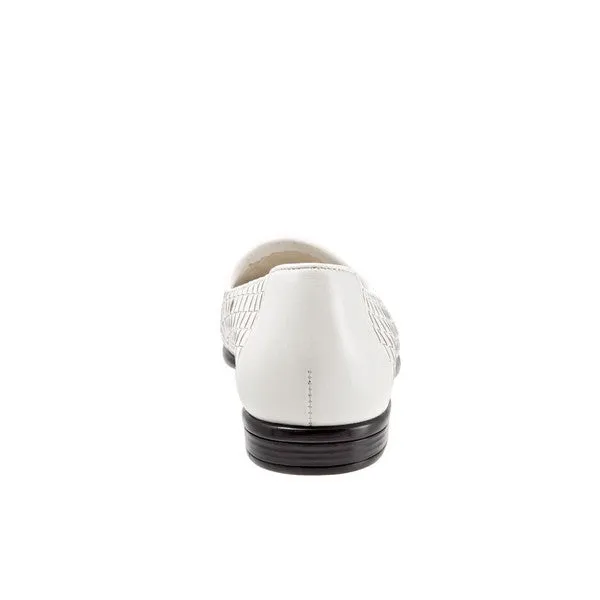 Trotters Women's Liz Loafers White