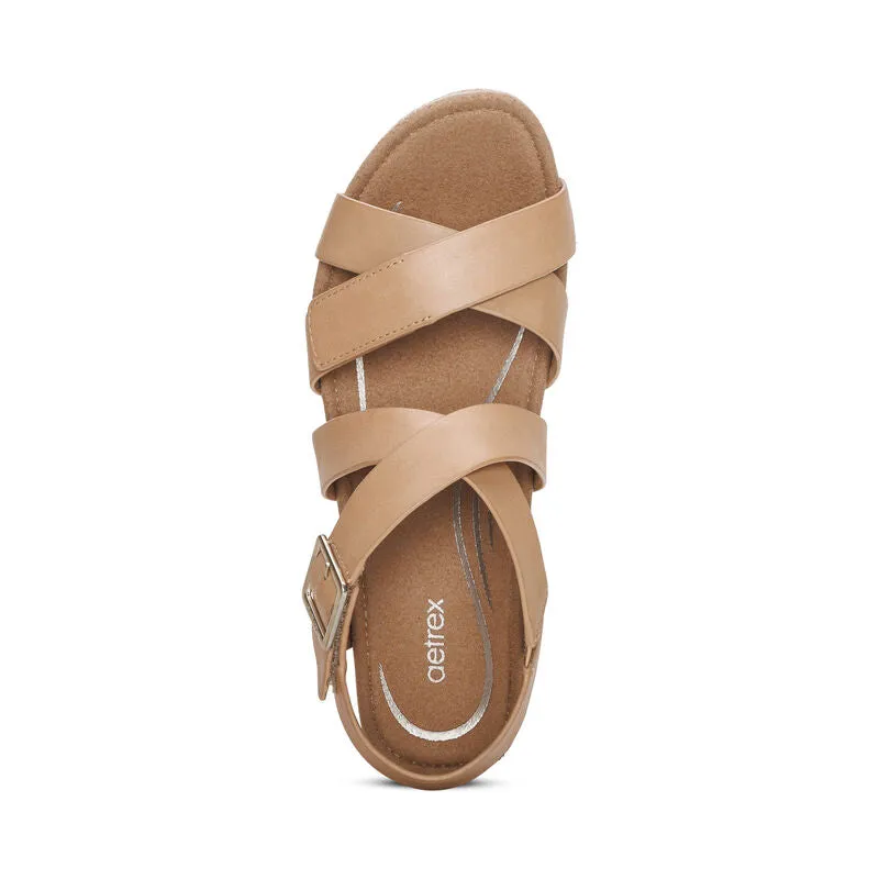 Women's Aetrex Anna EW788W Color: Sand