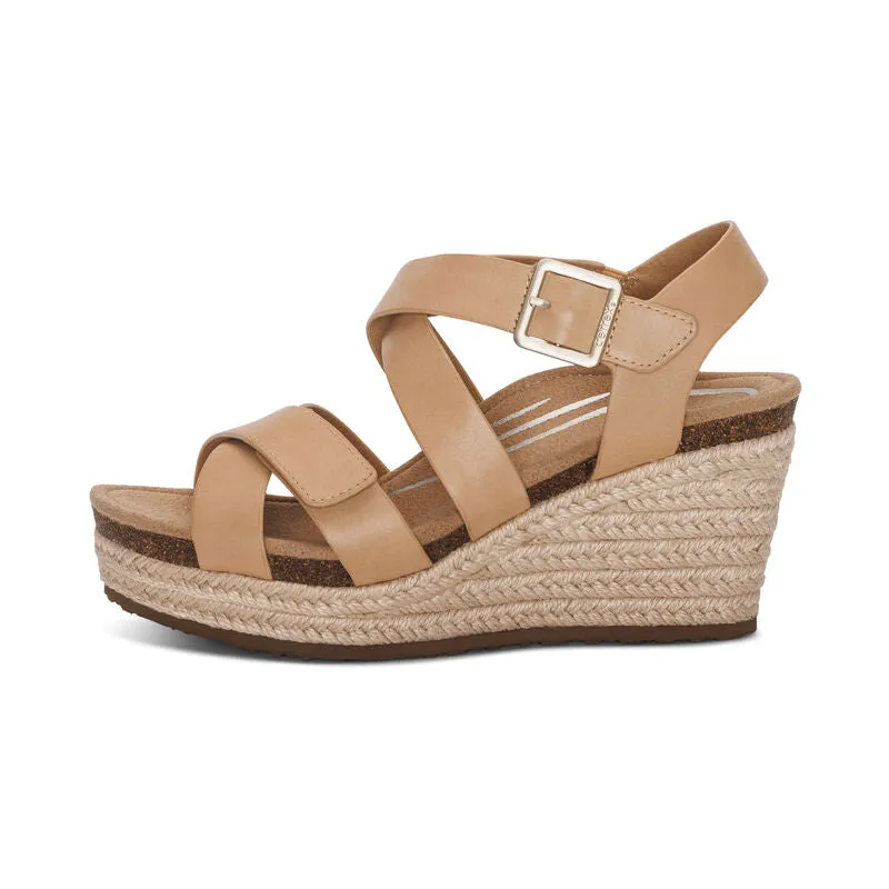 Women's Aetrex Anna EW788W Color: Sand
